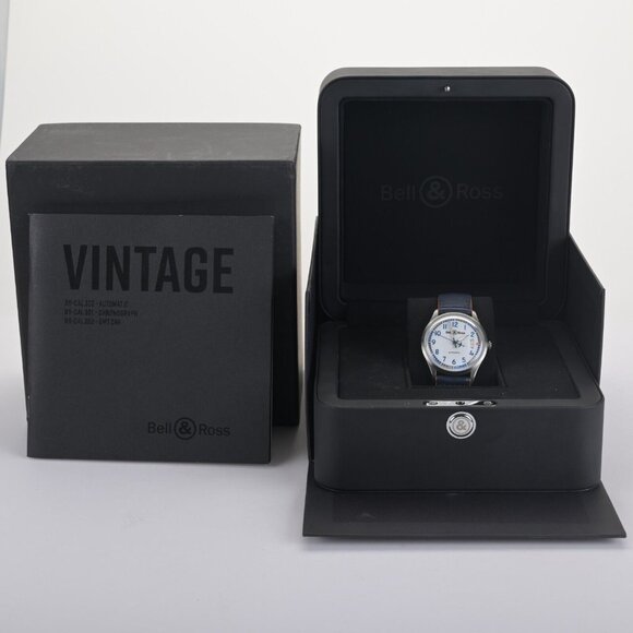 Bell & Ross BRV1-92-S Racing Bird Limited White Dial 38.5mm Men's Watch - Picture 2 of 4